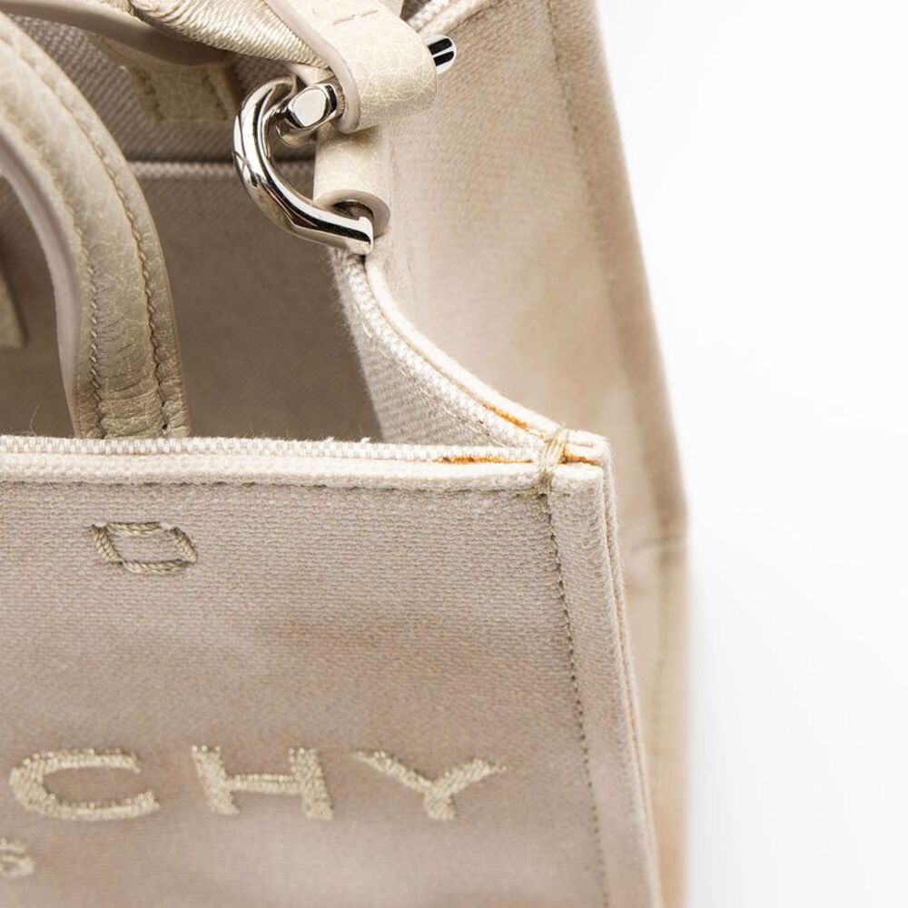 Givenchy Canvas Mini G Shopper Tote - Picture 9 of 9